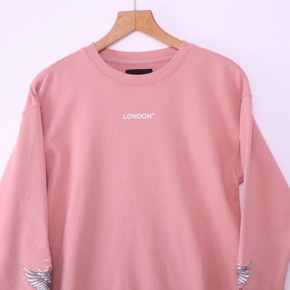 MUSIUM DIV Embroidered Crew Neck Sweatshirt - Picture 2 of 7